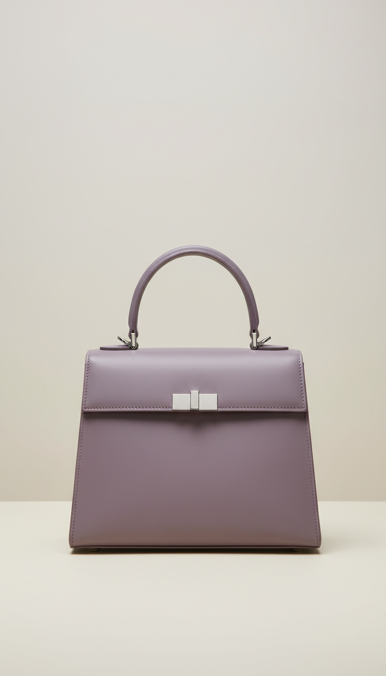 Lamoon  Lavender Top-Handle Bag
